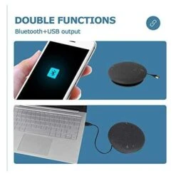 Runpu RP-M55B: Versatile Bluetooth & USB Conference Speaker With Omnidirectional Mic -Home Electronics Store runpu the microphone and conference speaker 7