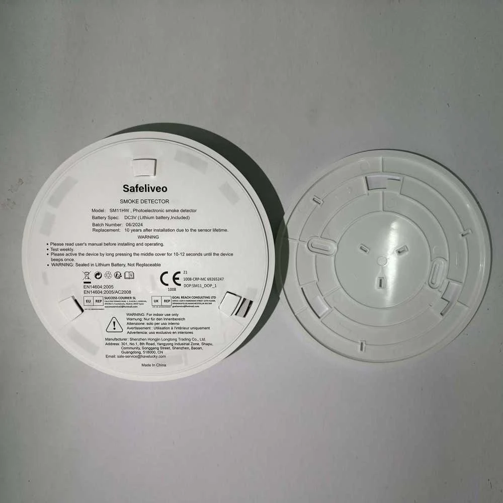 Safeliveo Wireless Interlinked Smoke, Heat & Carbon Monoxide Alarm Kit With Remote Control - 10 Year Battery Life 5 Safeliveo Wireless Interlinked Smoke, Heat & Carbon Monoxide Alarm Kit With Remote Control - 10 Year Battery Life - Image 3