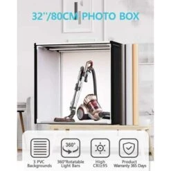 SAMTIAN Portable Photo Studio: Professional Lighting Made Easy -Home Electronics Store samtian the portable photography studio 1 3