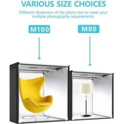 SAMTIAN Portable Photo Studio: Professional Lighting Made Easy -Home Electronics Store samtian the portable photography studio 1 4