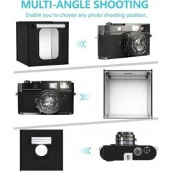 SAMTIAN Portable Photo Studio: Professional Lighting Made Easy -Home Electronics Store samtian the portable photography studio 1 5