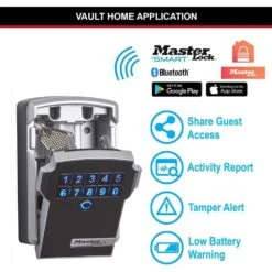 Master Lock Bluetooth Padlock: Advanced Security For Easy Access 11 Master Lock Bluetooth Padlock: Advanced Security For Easy Access -Home Electronics Store security 34