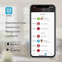 Ultraloq U-Bolt: Smart Lock With Bluetooth & Keyless Entry -Home Electronics Store security ultraloq u bolt smart lock the flexible smartlock ultraloq u bolt smart lock is a flexible smartlock with five ways to 1 5