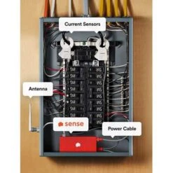 Sense Energy Monitor: Real-Time Electricity Tracking & Savings -Home Electronics Store sense energy monitor electricity consumption monitoring 1 6