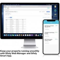 Sifely Keyless Fingerprint Smart Door Lock – 6 Unlock Options, Biometric Handle, Remote Access, Easy Install -Home Electronics Store sifely smart lock keyless entry door lock keypad door lock fingerprint door lock biometric door lock keypad entry door 12