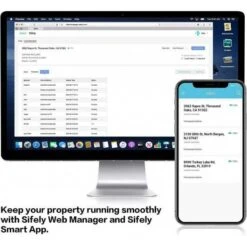 Sifely Keyless Fingerprint Smart Door Lock – 6 Unlock Options, Biometric Handle, Remote Access, Easy Install -Home Electronics Store sifely smart lock keyless entry door lock keypad door lock fingerprint door lock biometric door lock keypad entry door 4