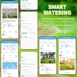 Smart 8-Zone WiFi Sprinkler Controller For Efficient Watering And Healthy Plants 11 Smart 8-Zone WiFi Sprinkler Controller For Efficient Watering And Healthy Plants -Home Electronics Store smart 8 zone wifi sprinkler controller for efficient watering and healthy plants 2