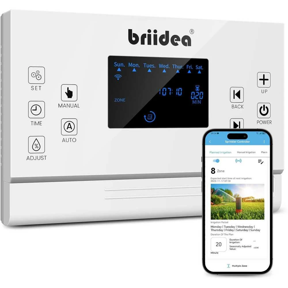Smart 8-Zone WiFi Sprinkler Controller For Efficient Watering And Healthy Plants 9 Smart 8-Zone WiFi Sprinkler Controller For Efficient Watering And Healthy Plants - Image 7