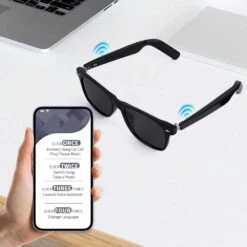 Home Electronics Store -Home Electronics Store smart bluetooth sunglasses with open ear speakers for music and calls 1