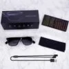 Smart Bluetooth Sunglasses With Open-Ear Speakers For Music And Calls
