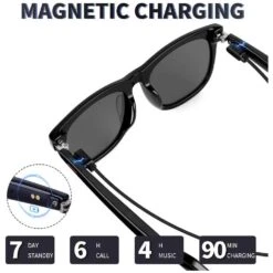 Smart Bluetooth Sunglasses With Open-Ear Speakers For Music And Calls -Home Electronics Store smart bluetooth sunglasses with open ear speakers for music and calls 5