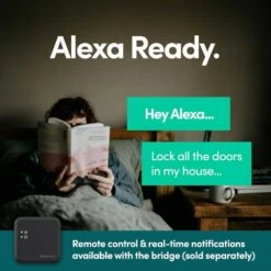 Smart Deadbolt Lock With Fingerprint, Remote PIN & Alexa Control -Home Electronics Store smart deadbolt lock with fingerprint remote pin alexa control 5