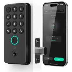 Smart Deadbolt Lock With Fingerprint, Remote PIN & Alexa Control -Home Electronics Store smart deadbolt lock with fingerprint remote pin alexa control 9