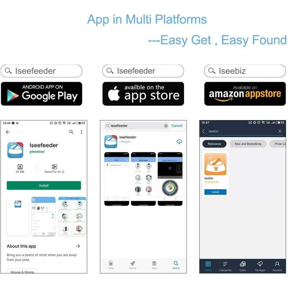 Smart Pet Feeder With Camera And App Control, 6L Food Dispenser For Cats And Dogs, 2 Way Audio, Voice Reminder 6 Smart Pet Feeder With Camera And App Control, 6L Food Dispenser For Cats And Dogs, 2 Way Audio, Voice Reminder - Image 4