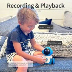 Smart Talking Robot For Kids Rechargeable Interactive Toy With Voice Control, Singing, Dancing & Recording -Home Electronics Store smart talking robot for kids rechargeable interactive toy with voice control singing dancing recording 1 6