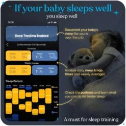 Smart WiFi Baby Monitor With Camera & Audio | Sleep Tracking, Cry & Cough Detection, Night Vision, 2 Way Talk, Pan & Tilt -Home Electronics Store smart wifi baby monitor with camera audio sleep tracking cry cough detection night vision 2 way talk pan tilt 5