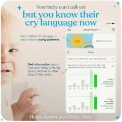 Smart WiFi Baby Monitor With Camera & Audio | Sleep Tracking, Cry & Cough Detection, Night Vision, 2 Way Talk, Pan & Tilt -Home Electronics Store smart wifi baby monitor with camera audio sleep tracking cry cough detection night vision 2 way talk pan tilt 6