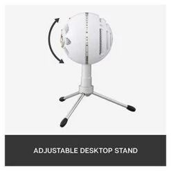 Logitech Snowball ICE Microphone: Crisp Audio For Streaming & Podcasting