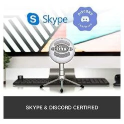 Logitech Snowball ICE Microphone: Crisp Audio For Streaming & Podcasting -Home Electronics Store snowball ice the spherical microphone 4