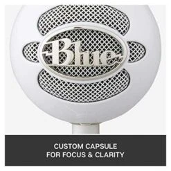 Logitech Snowball ICE Microphone: Crisp Audio For Streaming & Podcasting -Home Electronics Store snowball ice the spherical microphone 6