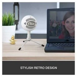 Logitech Snowball ICE Microphone: Crisp Audio For Streaming & Podcasting -Home Electronics Store snowball ice the spherical microphone 9