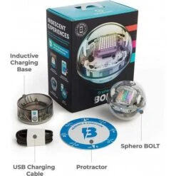 Sphero BOLT: The Advanced Coding Robot Ball - Learn & Play With Technology -Home Electronics Store sphero bolt k002row the smart robotic ball 4