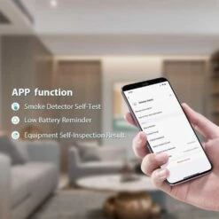 Spreadtron Smart Wi-Fi Smoke Alarm: 10-Year Sensor & Real-Time Alerts For Ultimate Home Safety -Home Electronics Store spreadtron smart wi fi smoke alarm 10 year sensor real time alerts for ultimate home safety 3