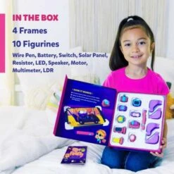 Tacto Electronics By PlayShifu - Fun STEM Learning For Kids Ages 6-12 -Home Electronics Store tacto electronics by playshifu interactive stem learning toy for kids 3