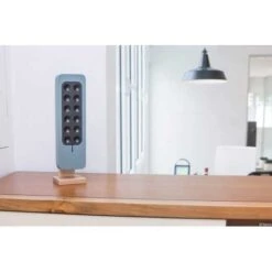 TEQOYA 450 Air Purifier - Silent, Filterless, Eco-Friendly For Large Spaces -Home Electronics Store teqoya 450 purificateur d air sans filtre neutralise 99 des particules ultrafines jusqu a 50m2 ioniseur d air sans ozone 1 8