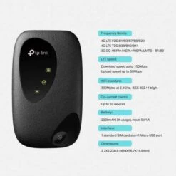 Connect On-The-Go: TP-LINK 4G LTE Mobile Wi-Fi M7200 -Home Electronics Store tp link m7200 a mobile access point 6