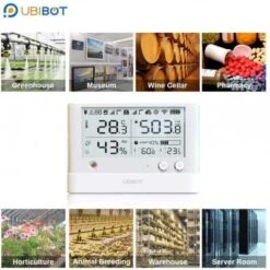 UbiBot WS1 Pro, The Hygrometer And Thermometer Device -Home Electronics Store ubibot ws1 pro the hygrometer and thermometer device 1 7