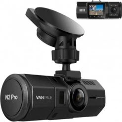 Vantrue N2 Pro Dual Dash Cam - 1080P Front And Inside, Night Vision, 2.5K Single Front, 24hr Parking Mode