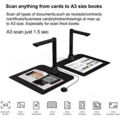 VIISAN VK16: High-Definition Document Scanner With Multi-Language OCR -Home Electronics Store viisan vk16 the one click portable scanner 2