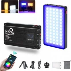 Weeylite RB9 RGB Video Light: Perfect For Photography And Video Recording -Home Electronics Store viltrox weeylite rb9 the portable lighting plate 4