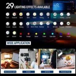 Weeylite RB9 RGB Video Light: Perfect For Photography And Video Recording -Home Electronics Store viltrox weeylite rb9 the portable lighting plate 6