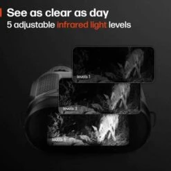 Visiocrest Night Vision Binoculars: Infrared Digital System For Total Darkness -Home Electronics Store visiocrest binoculars for better surveillance 1 8