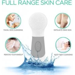 Flawless Cleansing: VOYOR 5-in-1 Facial Brush For Radiant Skin -Home Electronics Store voyor fb100 the electric cleaning brush 2