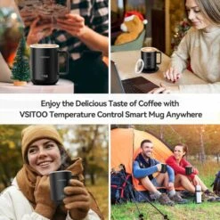 VSITOO Smart Mug 2: Keep Your Coffee Hot Anytime, Anywhere -Home Electronics Store vsitoo smart mug 2 keep your coffee hot anytime anywhere 6