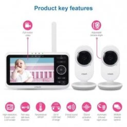 VTech VM350-2, Keep An Eye On Your Baby -Home Electronics Store vtech vm350 2 keep an eye on your baby 1 2