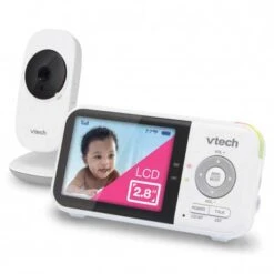 VTech VM819 Baby Monitor: Long Range, Temperature Sensor, And Soothing Lullabies -Home Electronics Store vtech vm819 video baby monitor 1 9