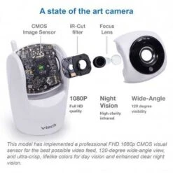 VTech VM901: Crystal-Clear Baby Monitoring For Peaceful Nights -Home Electronics Store vtech vm901 the perfect baby monitor 1 9