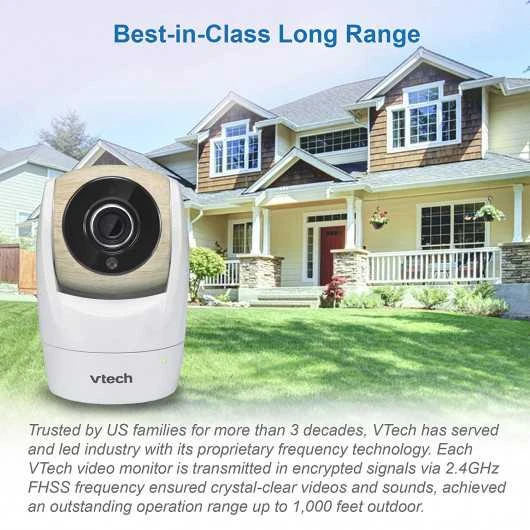 VTech VM919HD Video Baby Monitor: Clear HD Viewing With Wide-Angle Lens 14 VTech VM919HD Video Baby Monitor: Clear HD Viewing With Wide-Angle Lens - Image 12