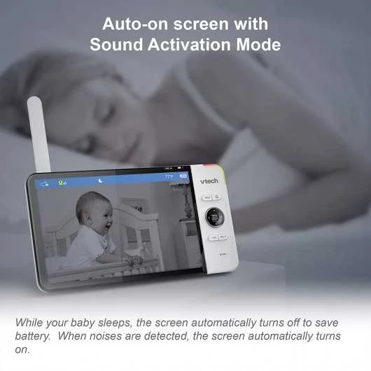 VTech VM919HD Video Baby Monitor: Clear HD Viewing With Wide-Angle Lens 9 VTech VM919HD Video Baby Monitor: Clear HD Viewing With Wide-Angle Lens - Image 7