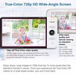 VTech VM919HD Video Baby Monitor: Clear HD Viewing With Wide-Angle Lens 25 VTech VM919HD Video Baby Monitor: Clear HD Viewing With Wide-Angle Lens -Home Electronics Store vtech vm919hd the video monitor with hd screen 9