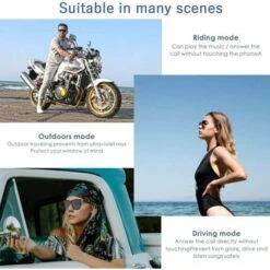 WGP Smart Audio Sunglasses: Bluetooth Connectivity & Open-Ear Design -Home Electronics Store wgp the smart audio sunglasses 1 6