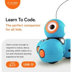 Wonder Workshop Dash Robot & Sketch Kit Bundle Coding Robots For Kids 6+ - Fun STEM Learning Toy With Voice Activation -Home Electronics Store wonder workshop dash robot sketch kit bundle coding robots for kids 6 fun stem learning toy with voice activation 7