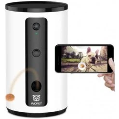 WOPET Smart Pet Camera: Stay Connected With Your Furry Friends -Home Electronics Store wopet smart pet camera watch and feed your dog 2
