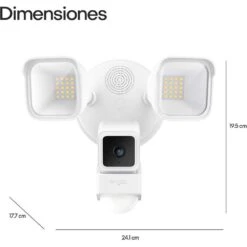 Wyze Cam Floodlight: Ultra-Bright 2600 Lumen Outdoor Security With 270° Motion Detection