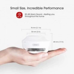 X-Sense Wireless Interlinked Smoke Alarm: Enhanced Home Safety System -Home Electronics Store x sense xs01 wr 6 set the smoke detector set 1 1