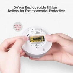 X-Sense Wireless Interlinked Smoke Alarm: Enhanced Home Safety System -Home Electronics Store x sense xs01 wr 6 set the smoke detector set 1 2